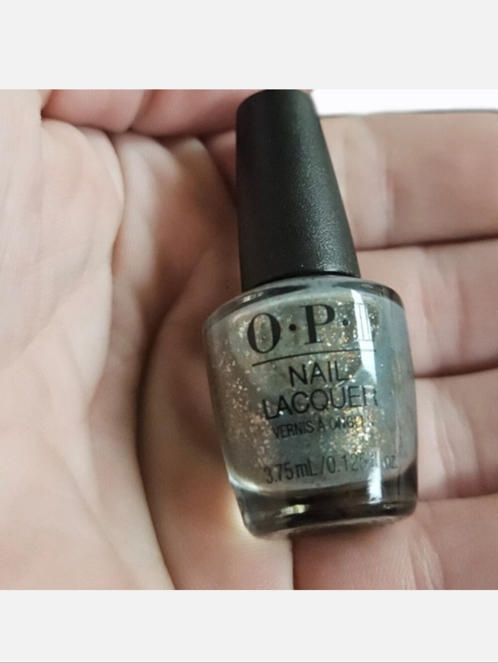 NWT OPI MINI'S: MIX ANY 2 FOR $8! GLITZY GRAY/GOLD C3C3